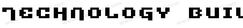 Technology builds th字体转换